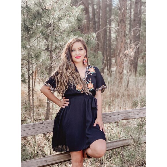 Dolores Embroidered Dress - Picture 1 of 1